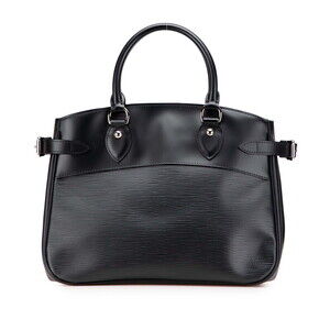 Louis Vuitton Epi Passy Handbag Noir Black Leather